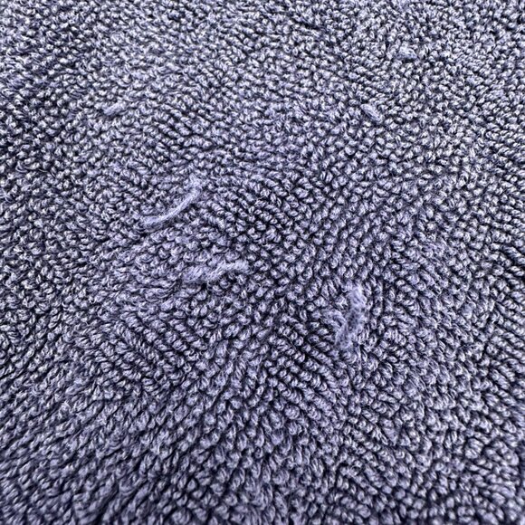 Lauren Ralph Lauren Blue Cotton Towel Set Sculpted Bath Hand Towel 2 Washcloths - Picture 7 of 10